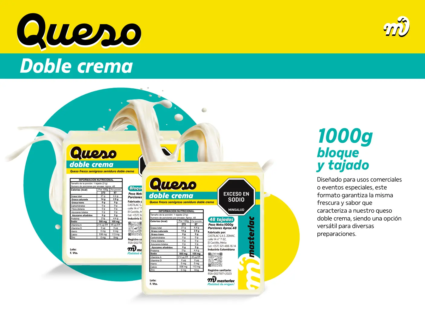 Queso costeño 250gr