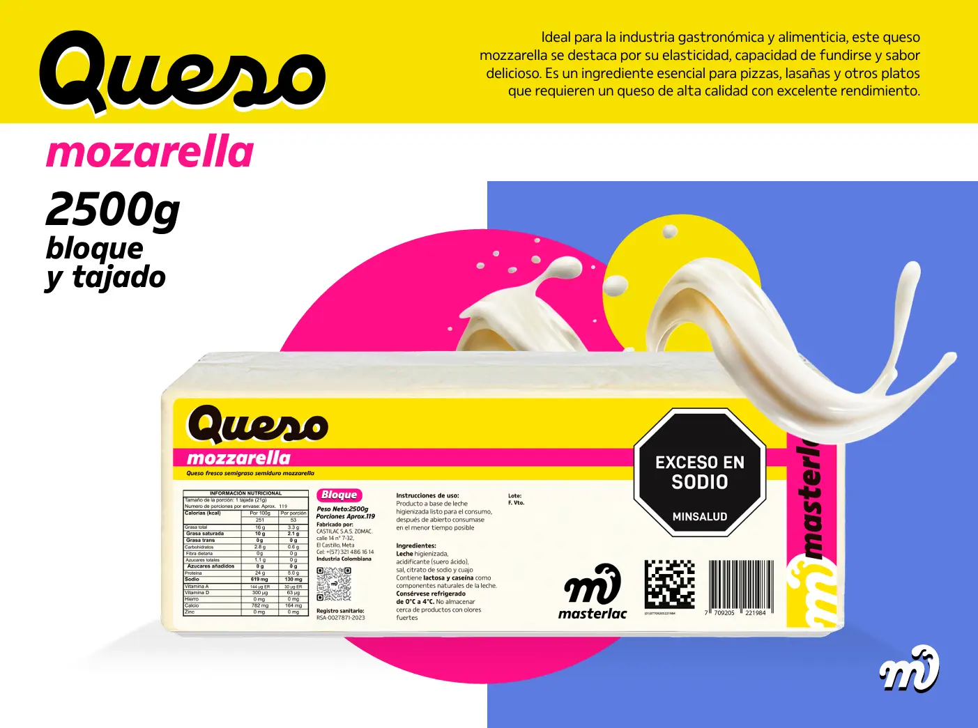 Queso costeño 250gr